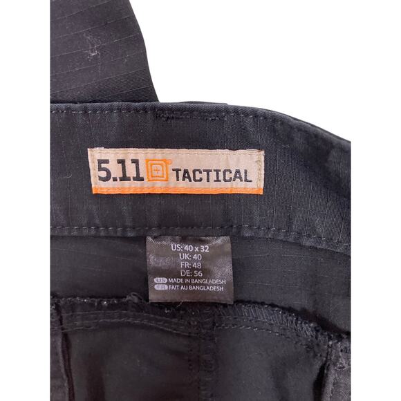 5.11 Tactical Men’s Pants 40x32 | Black Cargo Work Utility EMS Pants Durable - Picture 3 of 5